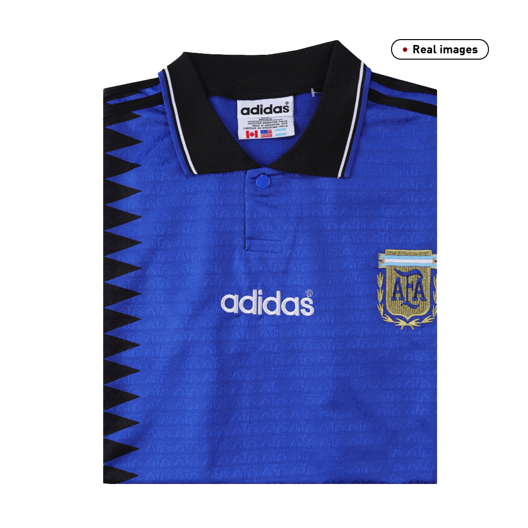 Argentina Jersey Custom Away Soccer Jersey 1994