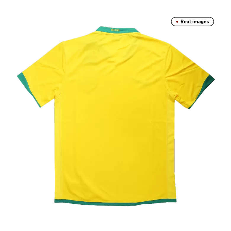 Brazil Jersey Custom Home Soccer Jersey 2006 - bestsoccerstore