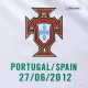 Portugal Jersey Custom Away Soccer Jersey 2012 - bestsoccerstore