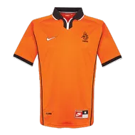Netherlands Jersey Custom Home Soccer Jersey 1998 - bestsoccerstore