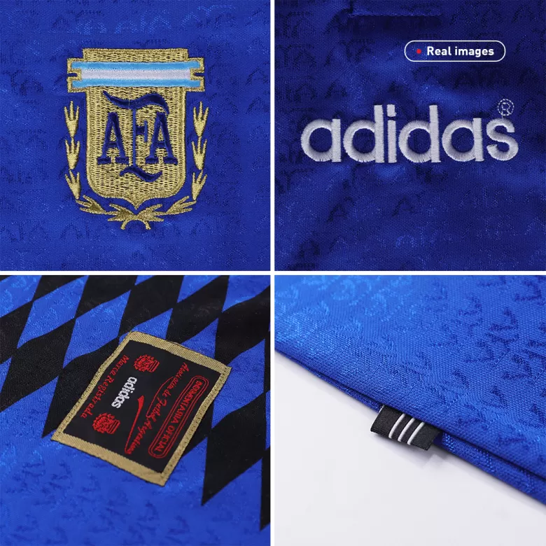 Argentina Jersey #10 Away Retro Soccer Jersey 1994 - bestsoccerstore