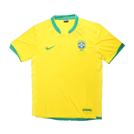 Brazil Jersey Custom Home Soccer Jersey 2006 - bestsoccerstore