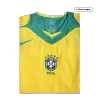Brazil Jersey Custom Home Soccer Jersey 2004 - bestsoccerstore