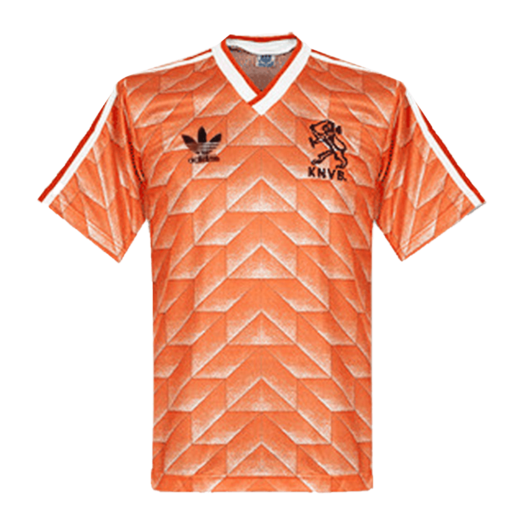 Netherlands Jersey Custom Home Soccer Jersey 1988 - bestsoccerstore