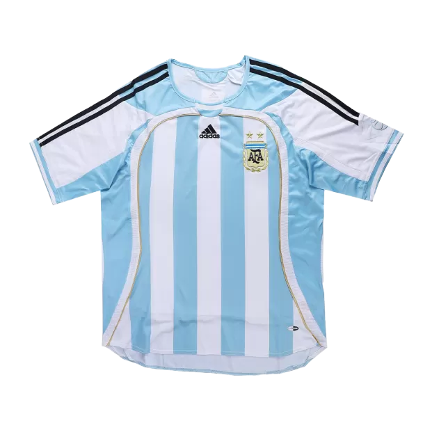 Argentina Jersey Custom Home Soccer Jersey 2006