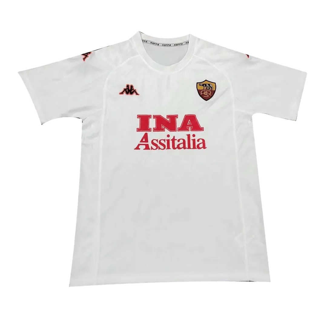 Roma Jersey Custom Away Soccer Jersey 2000/01 - bestsoccerstore