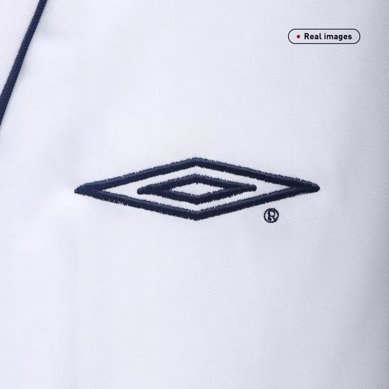 SCHOLES #8 England Retro Jersey Home Soccer Shirt 2002 - bestsoccerstore