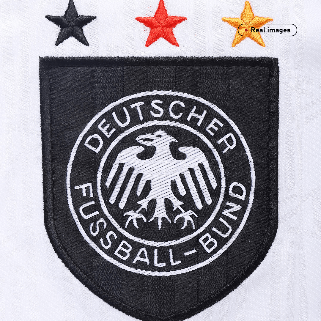 Germany 1996 Retro Jersey Home Soccer Shirt - bestsoccerstore