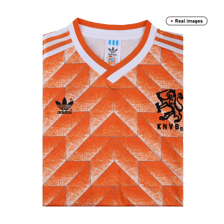 Netherlands Jersey Custom Home Soccer Jersey 1988 - bestsoccerstore