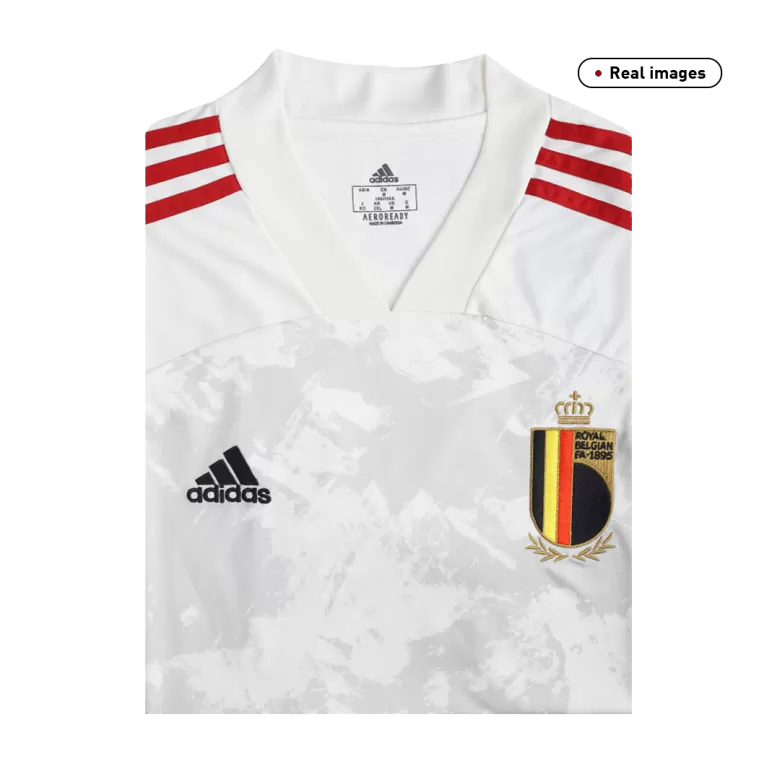 Adidas Belgium Away Shirt with Lukaku 9 Printing