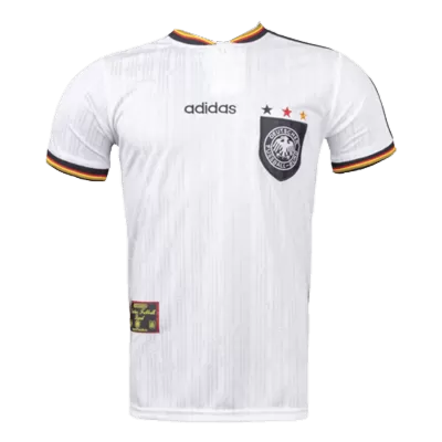 Germany 1996 Retro Jersey Home Soccer Shirt - bestsoccerstore
