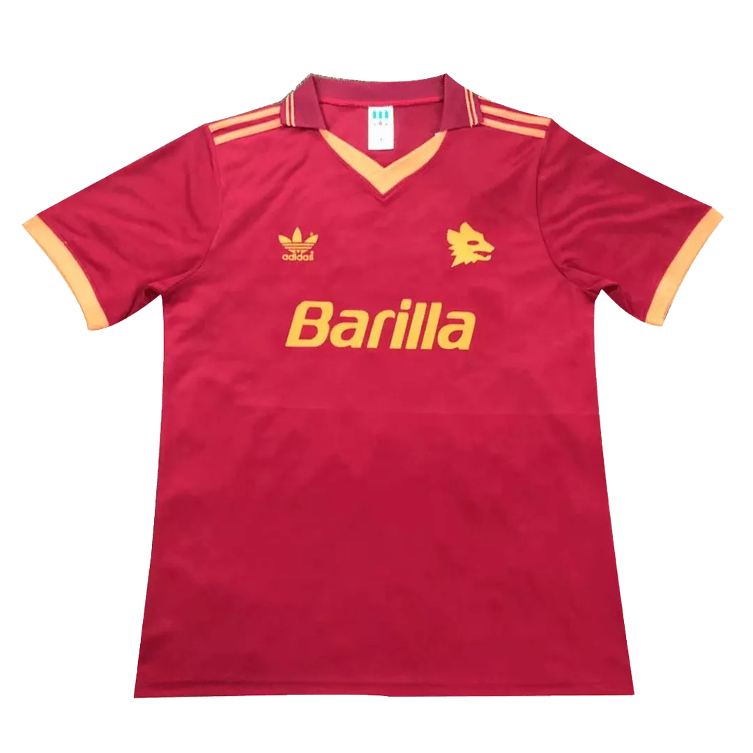 Roma Jersey Home Soccer Jersey 1992/94
