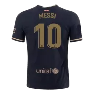 Barcelona Jersey Lionel Messi #10 Away Soccer Jersey 2020/21 - bestsoccerstore