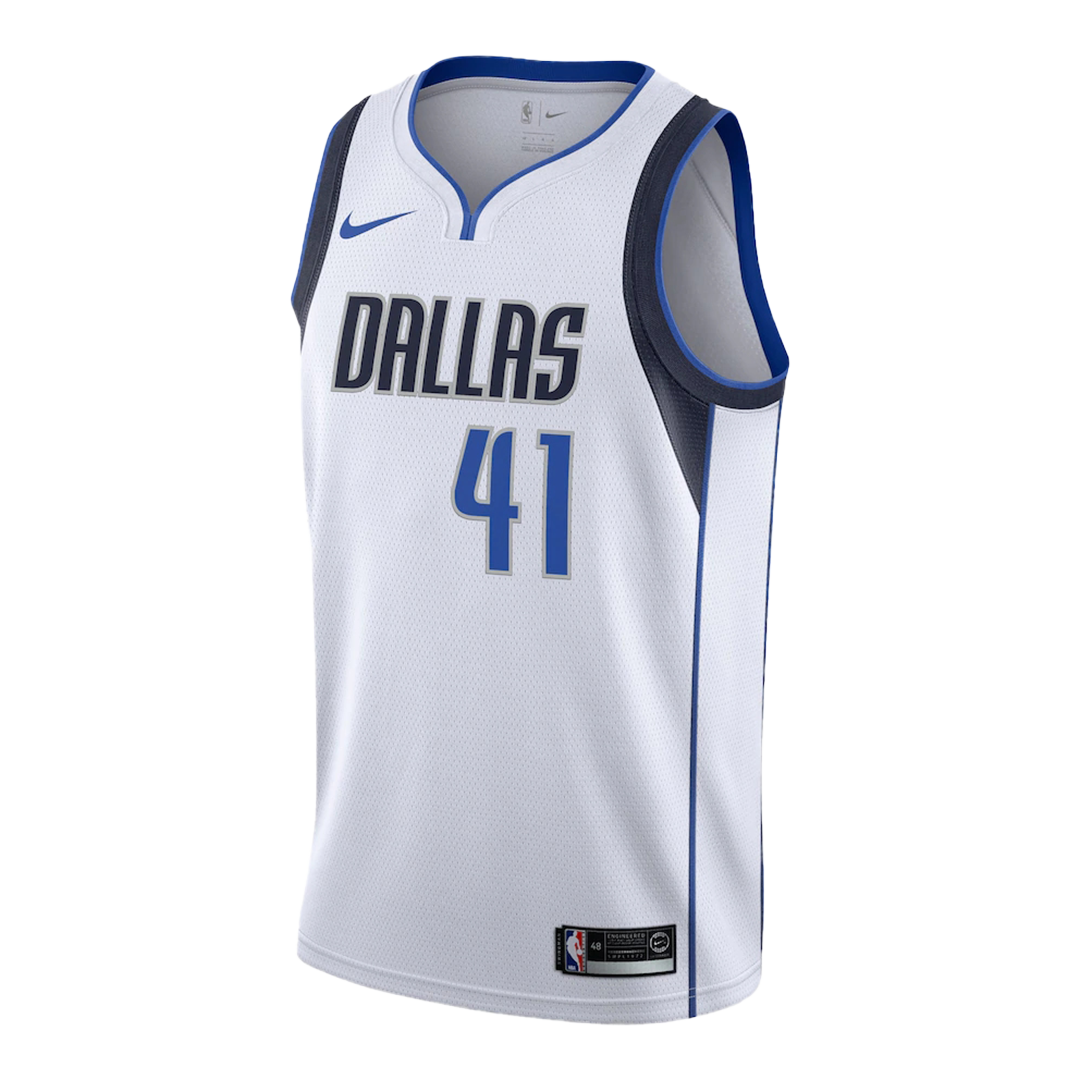 Dallas Mavericks Jersey Dirk Nowitzki 41 Nba Jersey