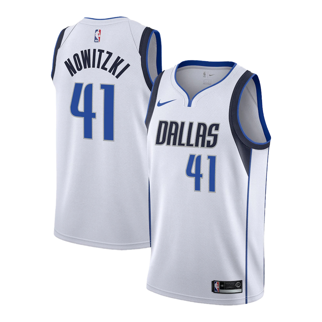 Dallas Mavericks Jersey Dirk Nowitzki #41 NBA Jersey