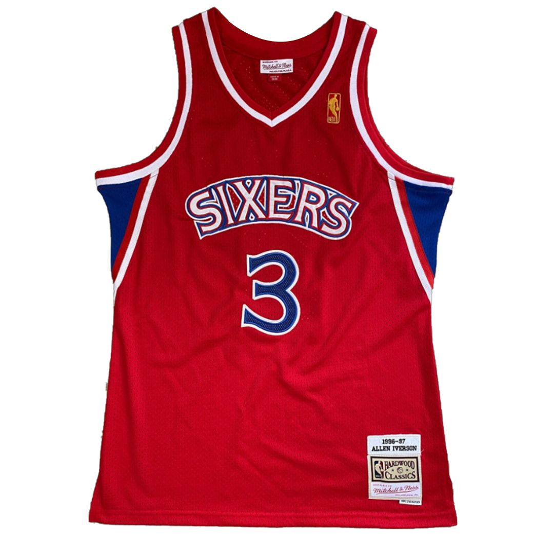 Philadelphia 76ers Jersey Iverson #3 NBA Jersey