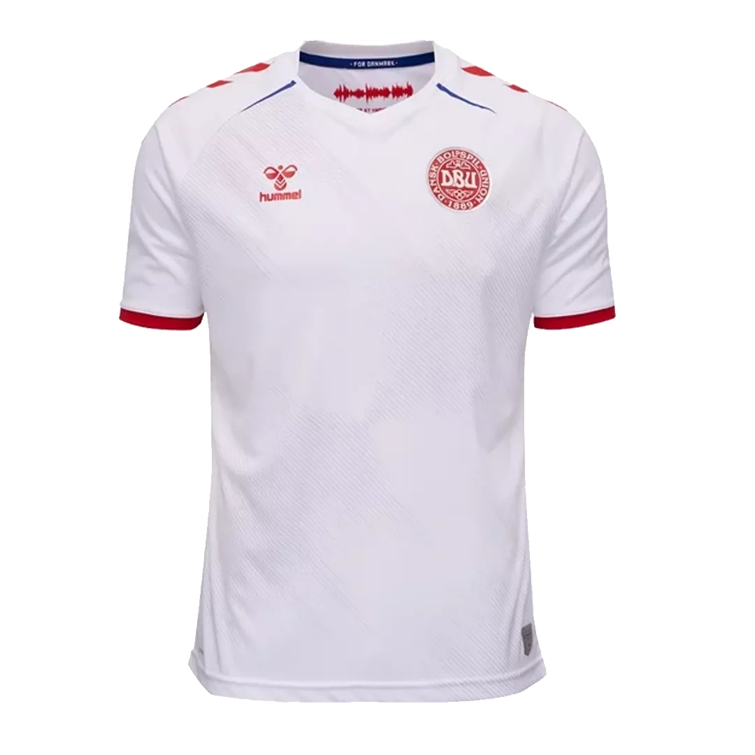 Denmark Jersey Custom Away MÆHLE #5 Soccer Jersey 2021 - bestsoccerstore