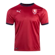 Czech Republic Jersey Custom Soccer Jersey Home 2020/21 - bestsoccerstore