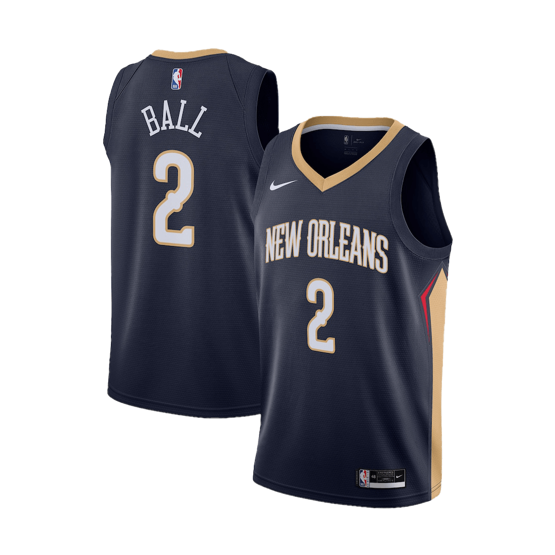 New Orleans Pelicans Jersey Lonzo Ball #2 NBA Jersey 2020/21