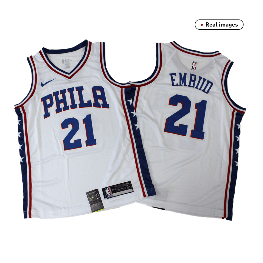 Philadelphia 76ers Jersey Joel Embiid #21 NBA Jersey