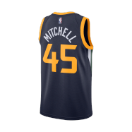 Utah Jazz Jersey Donovan Mitchell #45 NBA Jersey