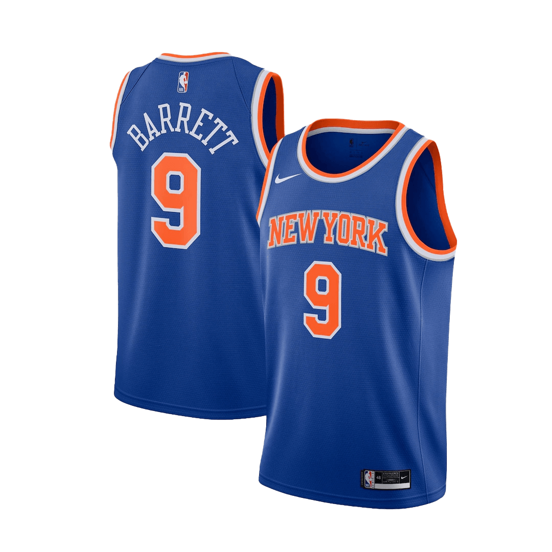 New York Knicks Jersey RJ Barrett #9 NBA Jersey 2020/21