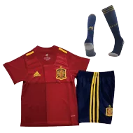 Spain Jersey Custom Home Soccer Jersey 2020 - bestsoccerstore