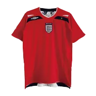 Men's Umbro England Away Red Retro Soccer Jersey 2008/10 - bestsoccerstore