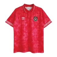 Retro Wales Replica 90/92 Home Soccer Jersey - bestsoccerstore