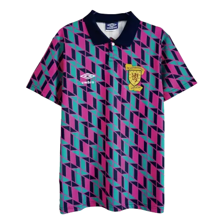 Scotland Retro Jersey Away Soccer Shirt 1988/89 - bestsoccerstore