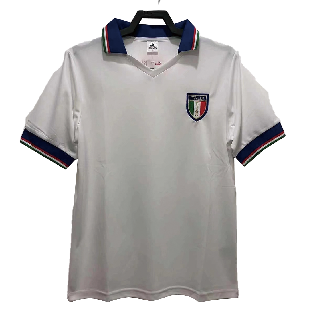 Italy custom Jersey Away Soccer Jersey 1982