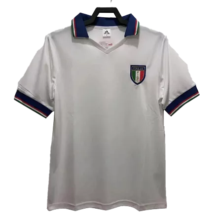 Italy Jersey Custom Away Soccer Jersey 1982 - bestsoccerstore