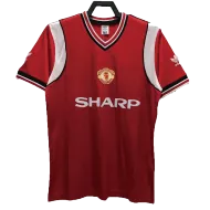 Manchester United Jersey Home Jersey 1985 - bestsoccerstore