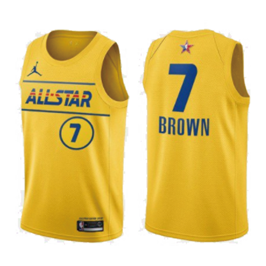 All Star Jersey Jaylen Brown #7 NBA Jersey 2021