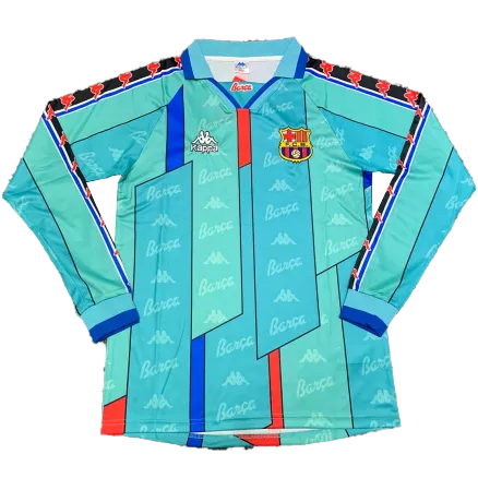 Barcelona Jersey Custom Away Soccer Jersey 1996/97 - bestsoccerstore