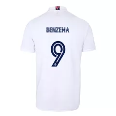 Real Madrid Jersey Custom Home Benzema #9 Soccer Jersey 2020/21 - bestsoccerstore