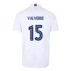 Real Madrid Jersey Custom Home Valverde #15 Soccer Jersey 2020/21 - bestsoccerstore