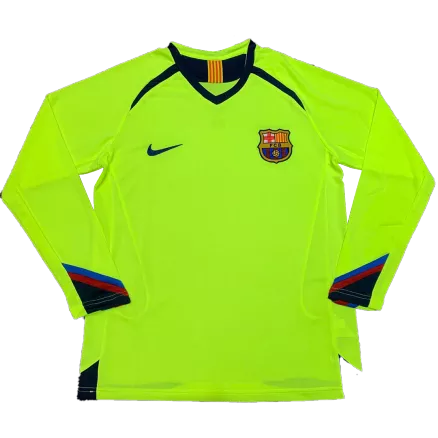 Barcelona Jersey Custom Away Soccer Jersey 2005/06 - bestsoccerstore