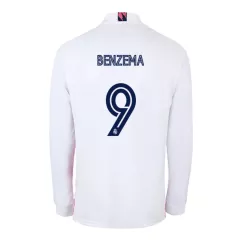 Real Madrid Jersey Benzema #9 Home Soccer Jersey 2020/21 - bestsoccerstore
