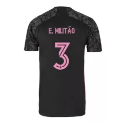 Real Madrid Jersey Custom Third Away E. Militão #3 Soccer Jersey 2020/21 - bestsoccerstore