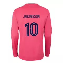 Real Madrid Jersey Jakobsson #10 Custom Away Soccer Jersey 2020/21 - bestsoccerstore