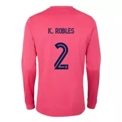 Real Madrid Jersey K. Robles #2 Custom Away Soccer Jersey 2020/21 - bestsoccerstore