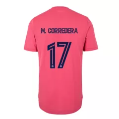 Real Madrid Jersey M. Corredera #17 Custom Away Soccer Jersey 2020/21 - bestsoccerstore