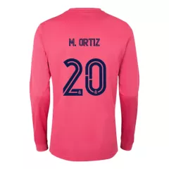 Real Madrid Jersey M. Ortiz #20 Custom Away Soccer Jersey 2020/21 - bestsoccerstore