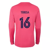 Real Madrid Jersey Teresa #16 Custom Away Soccer Jersey 2020/21 - bestsoccerstore