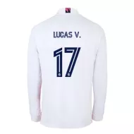 Real Madrid Jersey Lucas V. #17 Home Soccer Jersey 2020/21 - bestsoccerstore