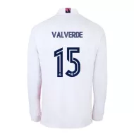 Real Madrid Jersey Valverde #15 Home Soccer Jersey 2020/21 - bestsoccerstore