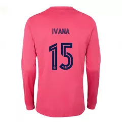 Real Madrid Jersey Ivana #15 Custom Away Soccer Jersey 2020/21 - bestsoccerstore
