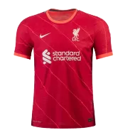Liverpool Custom Jersey Home Soccer Jersey 2021/22 - bestsoccerstore