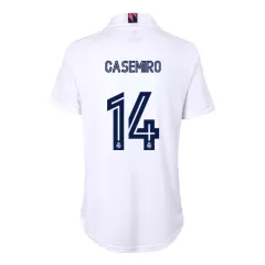 Real Madrid Jersey Custom Home Casemiro #14 Soccer Jersey 2020/21 - bestsoccerstore